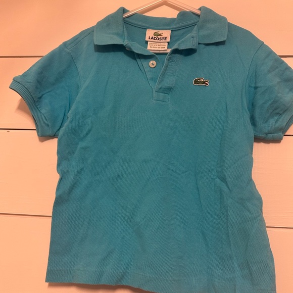 Lacoste boys shirt, size 6, Polo style - Picture 1 of 2